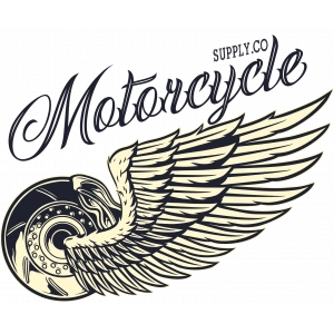 Kanatl? Motor Sticker 10x10 cmRenkli Sticker