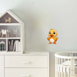 Kanatları Açık Yavru Civciv Duvar Stickerı