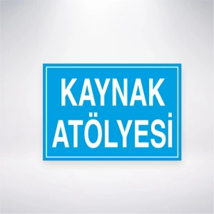 Kaynak Atölyesi Sticker 20X28 Cm