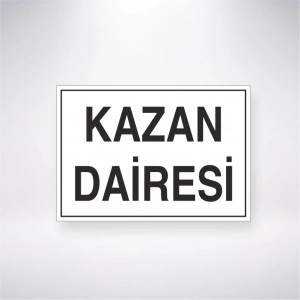 Kazan Dairesi Sticker 20X28 Cm