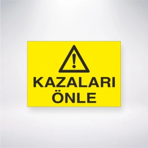 Kazanları Önle Sticker 20X28 Cm