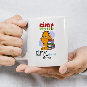 Kimya Öğretmeni İsme Özel Kupa