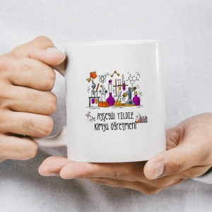 Kimya Öğretmeni İsme Özel Kupa