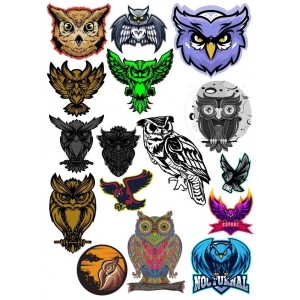 Köpek Balığı Sticker Set-2 15 Parça Telefon, Tablet, Defter, Laptop Sticker