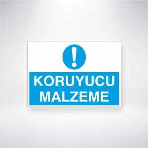 Koruyucu Malzeme Sticker 20X28 Cm
