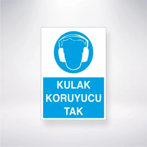 Kulak Koruyucu Tak Sticker 20X28 Cm