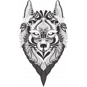 Kurt Sticker 5 10x10 cmRenkli Sticker