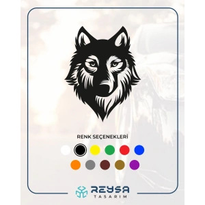 Kurt Sticker17x17 Cm Siyah