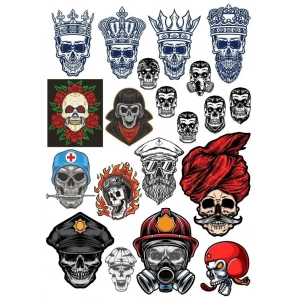 Kuru Kafa Kral Sticker-1 21 Parça Telefon, Tablet, Defter, Laptop Sticker