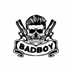 Kurukafa 9 Sticker 10x10 cmRenkli Sticker