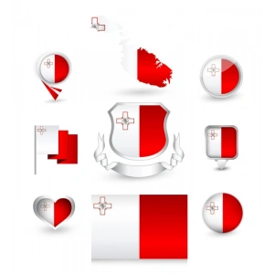 Malta Sticker Set