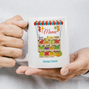 Manav İsme Özel Kupa