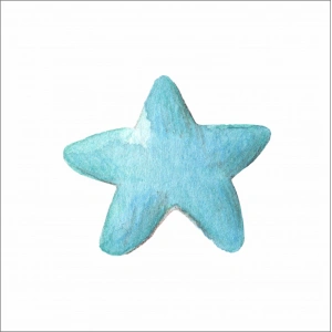 Mavi Yıldız Sticker