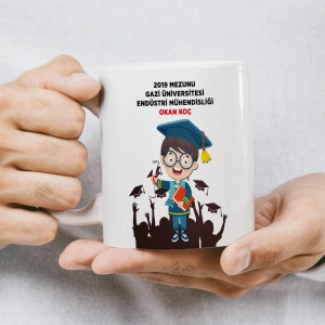 Mezunlara Özel İsimli Kupa