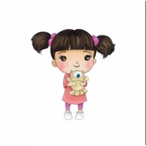 Minik Boo Çocuk Odası Stickerı