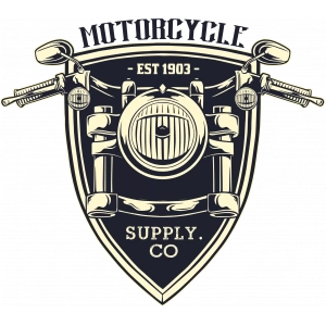 Est 1903 Motor Sticker 10x10 cmRenkli Sticker