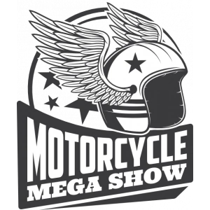 Motorcycle Mega Show Sticker 10x10 cmRenkli Sticker