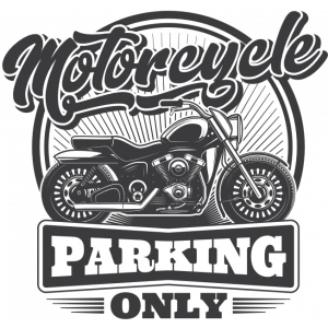 Motorcycle Sticker 10x10 cmRenkli Sticker