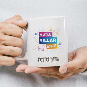 Mutlu Yıllar İsme Özel Kupa