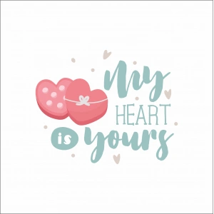 My Heart Is Yours Kalpli Sticker