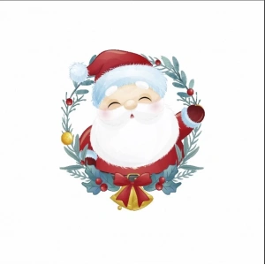 Noel Baba Duvar Sticker