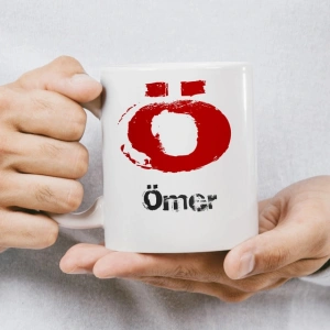 Ö Harfi İsme Özel Kupa