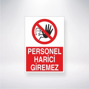 Personel Harici Giremez  3MM DEKOTA
