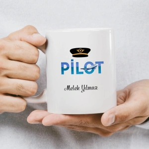 Pilot İsme Özel Kupa