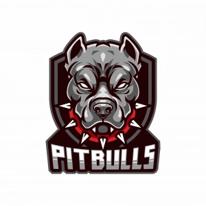 Pitbull Sticker 10x10 cmRenkli Sticker