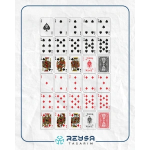 Poker Destesi Sticker Set-3 30 Parça Telefon, Tablet, Defter, Laptop Sticker
