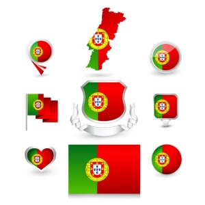 Portekiz Sticker Set