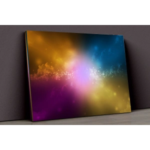 Renkli Gökyüzü Kanvas