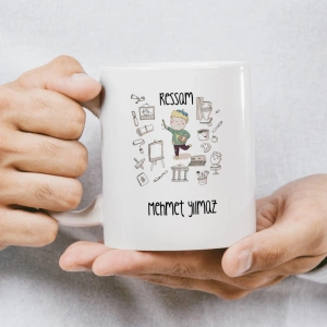 Ressam İsme Özel Kupa