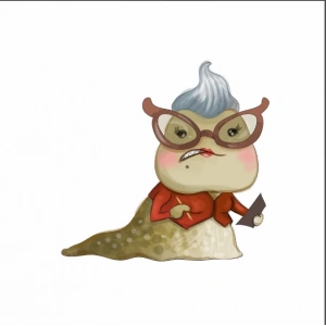 Roz Canavar Ofis Şefi Duvar Stickerı