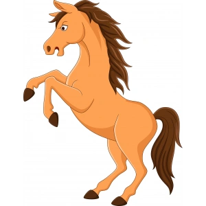 Şahlanan At Duvar Stickerı