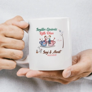 Sana Olan Aşkımı Bir Güne Sığdıramam Sevgili Kupas