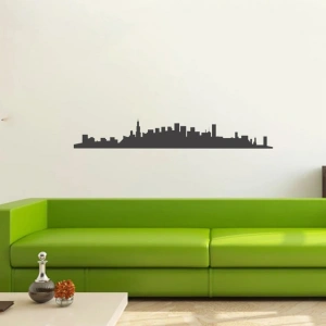 Şehir  Silüet Sticker 120x20 Cm