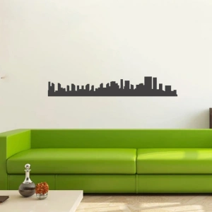 Şehir  Silüet Sticker 120x20 Cm