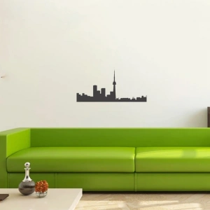 Şehir  Silüet Sticker 120x20 Cm