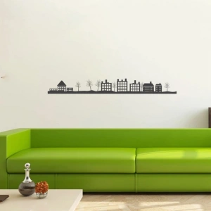 Şehir  Silüet Sticker 120x20 Cm