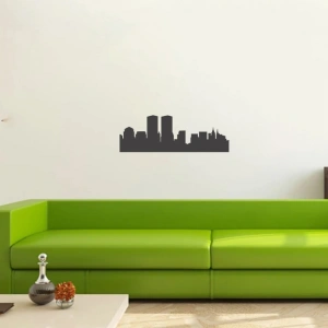 Şehir  Silüet Sticker 120x20 Cm