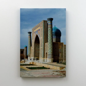 Semerkant Registan Medresesi Kanvas Tablo