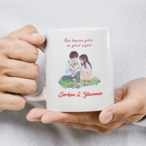 Sen Başıma Gelen En Güzel Şeysin Sevgili Kupası