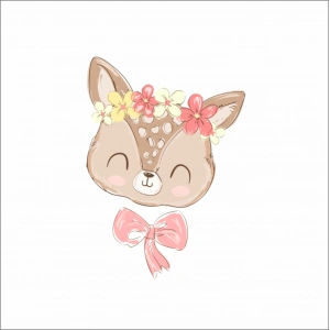 Sevimli Geyik Sticker