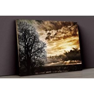 Sonbahar Ve Güneş Kanvas