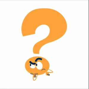 Soru İşareti Duvar Stickerı