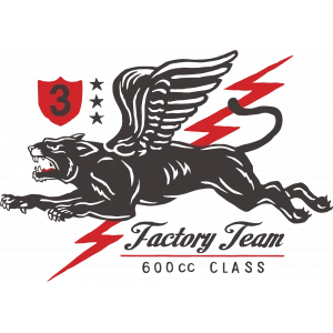 Factory Team Jaguar Sticker 10x10 cmRenkli Sticker