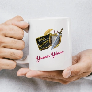 Tarih Öğretmeni İsme Özel Kupa