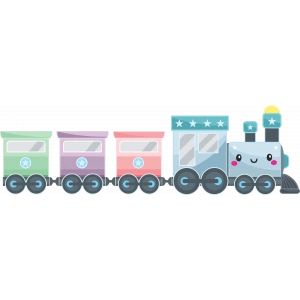 Tren Duvar Stickerı