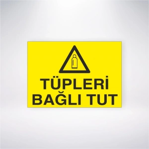 Tüpleri Bağlı Tut Sticker 20X28 Cm